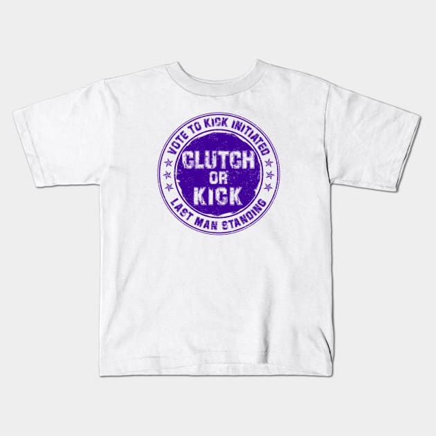 Clutch or Kick (Purple) [GTA] Kids T-Shirt by GTA